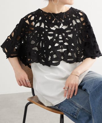 BEARDSLEY(ビアズリー) カットワークボレロ