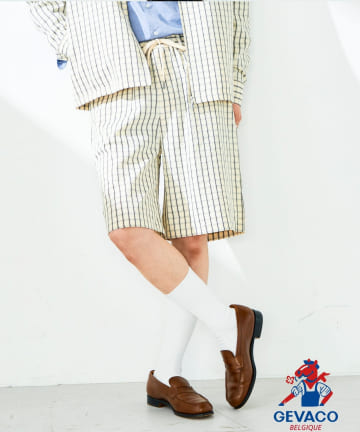 FREDY & GLOSTER(フレディ アンド グロスター) 【GEVACO/ゲバコ】イージーハーフパンツ