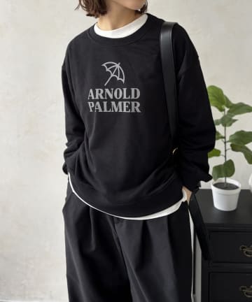 LOCUST(ローカスト) 【ARNOLD PALMER】TC裏毛プリントプルオーバー