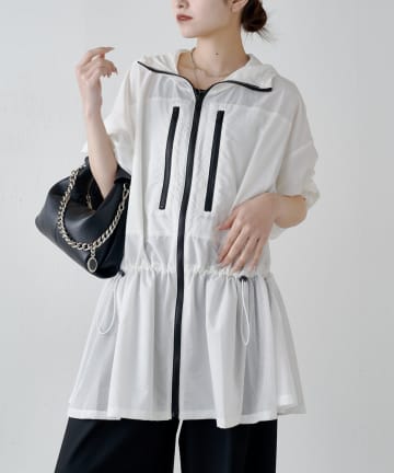 Lui's(ルイス) シアーUVカットパーカー