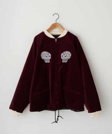 CIAOPANIC(チャオパニック) 【THRIFTY LOOK/スリフティールック】SNAKE & SKULL SOUVENIR SHORT JACKET