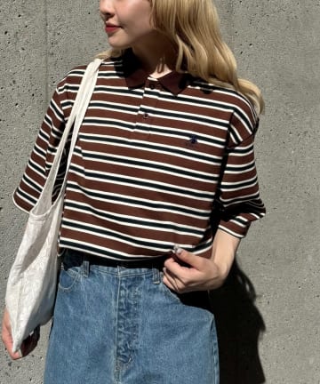 CIAOPANIC TYPY(チャオパニックティピー) 【GEVACO/ゲバコ】半袖カノコポロシャツ