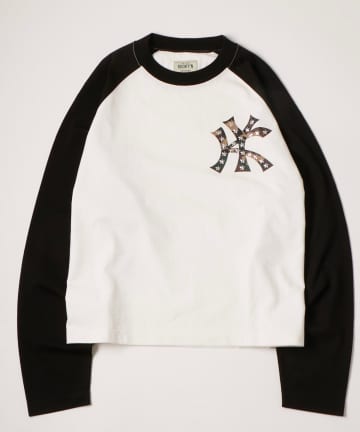 WHO’S WHO gallery(フーズフーギャラリー) KOOKY'N KYスタースタッズラグランLS TEE