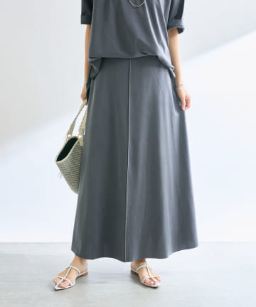 OUTLET(アウトレット) 【RIVE DROITE】キュプラカットスカート