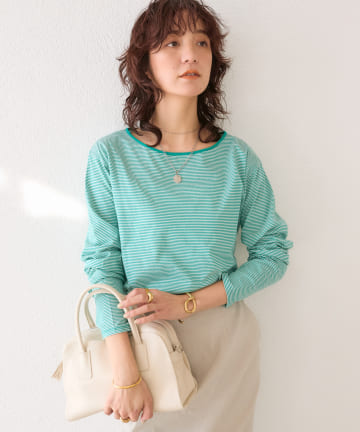 OUTLET(アウトレット) 【RIVE DROITE】ボーダーロンTee