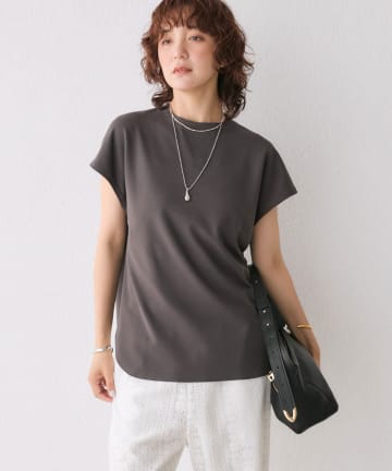 OUTLET(アウトレット) 【RIVE DROITE】カットジョーゼットフレンチプルオーバー