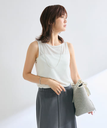 OUTLET(アウトレット) 【RIVE DROITE】MONN/ボートネックタンク