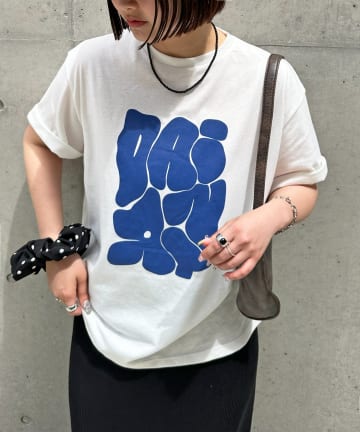 DISCOAT(ディスコート) 【WEB限定】アートロゴTシャツ