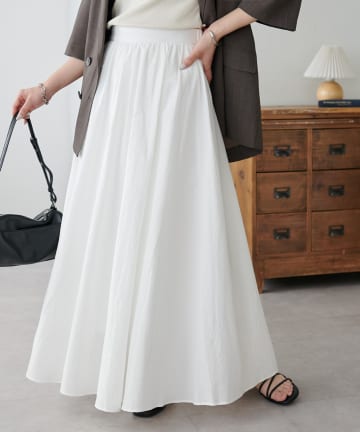 DISCOAT(ディスコート) ギャザーフレアスカート