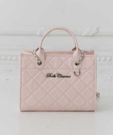 Belle Charme(ベルシャルム) Belle Charme Quilted Mini Tote