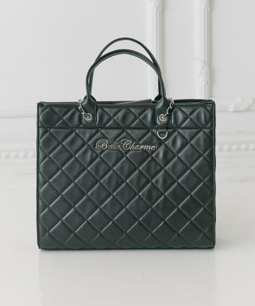 Belle Charme(ベルシャルム) Belle Charme Quilted Carry on Tote