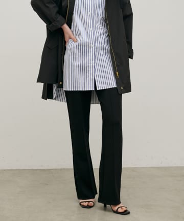 LARUTA(ラルータ) 【LARUTA】ボンディングセミフレアパンツ