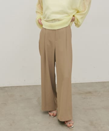 LARUTA(ラルータ) 【LARUTA】ツイストカルゼタックパンツ