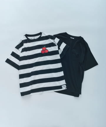 ear PAPILLONNER(イア パピヨネ) 【HELLO KITTY（ハローキティ）×ear】コラボTシャツ《手洗い可》