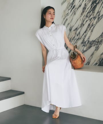 La boutique BonBon(ラブティックボンボン) フレンチバルーンスリーブワンピース