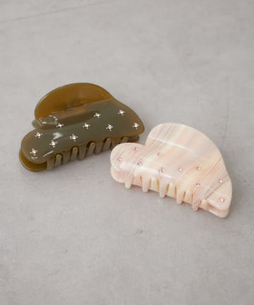 mystic(ミスティック) モチーフビジューヘアクリップ