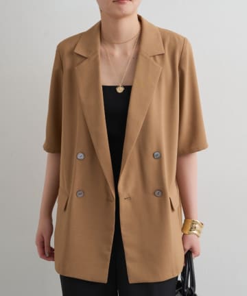 LOUNGEDRESS(ラウンジドレス) ハーフスリーブジャケット