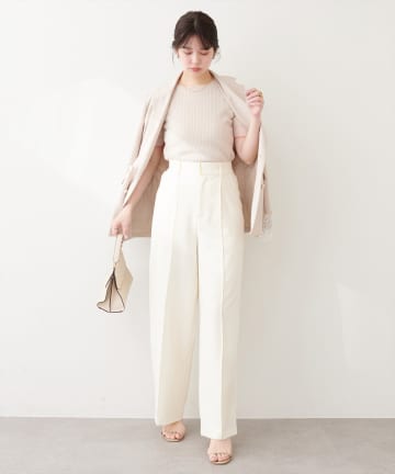 natural couture(ナチュラルクチュール) 〈osono〉ワイドパンツ