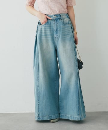 La boutique BonBon(ラブティックボンボン) スーパーワイドデニム