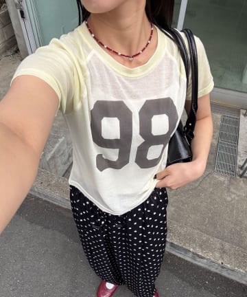 CIAOPANIC(チャオパニック) コンパクトナンバリングシアーラグランTEE