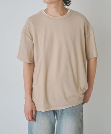 COLONY 2139(コロニー トゥーワンスリーナイン) ニットソーレイヤードセット半袖T