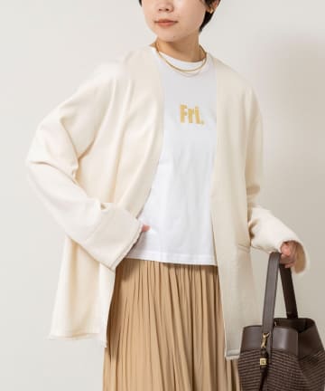 NOLLEY'S(ノーリーズ) ウォッシャブルFRINGE LIGHT JACKET