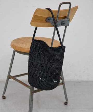 GALLARDAGALANTE(ガリャルダガランテ) 【4/7(火) 18:00予約開始】【MIORA】ラフィアワンハンドルバッグ