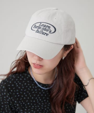 mystic(ミスティック) サークルロゴ刺繍キャップ