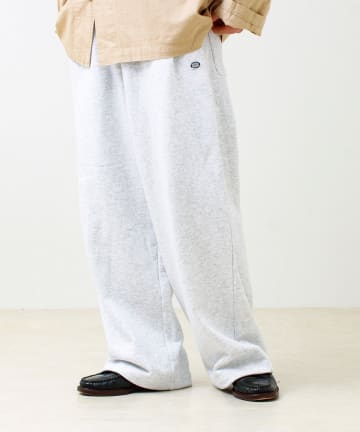 FREDY & GLOSTER(フレディ アンド グロスター) 【DISCUS】裏毛ワイドスウェットパンツ