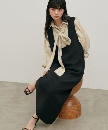 LARUTA(ラルータ) Uネックジャンスカ