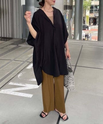 Remind me and forever(リマインドミーアンドフォーエバー) 【リバイバル/シワになりにくい！】ドルマンBIGシャツ