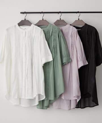 Remind me and forever(リマインドミーアンドフォーエバー) 【NAO】ピンタックブラウス