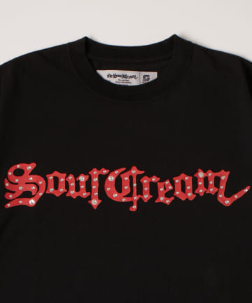 WHO’S WHO gallery(フーズフーギャラリー) 【Sourcream】ラインストーンTシャツ