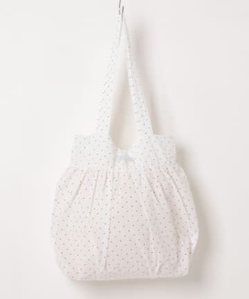 Remind me and forever(リマインドミーアンドフォーエバー) 【容量たっぷり】ドットギャザーバルーントート