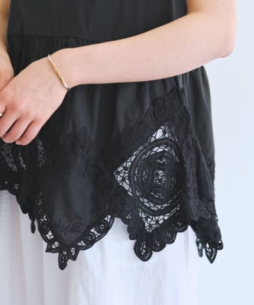 BEARDSLEY(ビアズリー) バテンレースブラウス