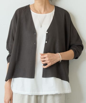 BEARDSLEY(ビアズリー) シアーサラッとカーディガン