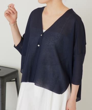 BEARDSLEY(ビアズリー) シアーサラッとカーディガン