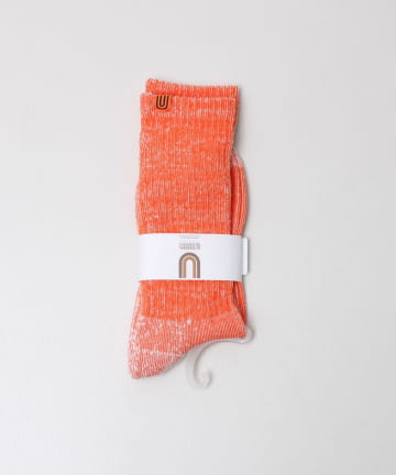 FREDY & GLOSTER(フレディ アンド グロスター) 【UNIVERSAL OVERALL】むら糸リブクルーソックス