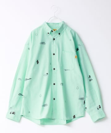 FREDY & GLOSTER(フレディ アンド グロスター) 【COBMASTER/コブマスター】シャンブレー総柄B.Dシャツ