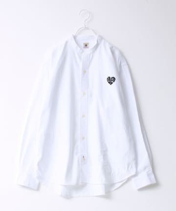 FREDY & GLOSTER(フレディ アンド グロスター) 【FREDYMAC/フレディマック】フロッキープリント バンドカラーシャツ