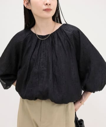 FREDY & GLOSTER(フレディ アンド グロスター) バルーンギャザーブラウス