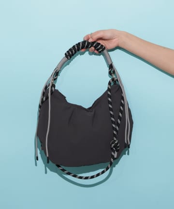 CIAOPANIC TYPY(チャオパニックティピー) 【WEB限定】撥水ナイロンハーフムーン2WAYBAG