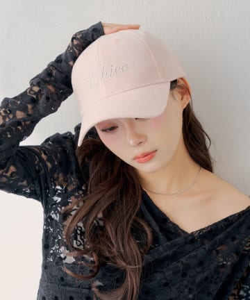 Chico(チコ) ビジューロゴキャップ