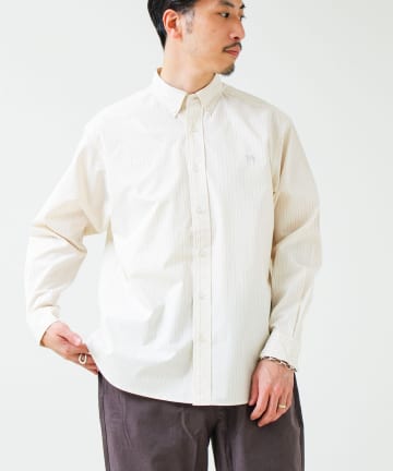 FREDY & GLOSTER(フレディ アンド グロスター) 【BOY ASTLAD刺繍】ボタンダウンシャツ ストライプ/チェック