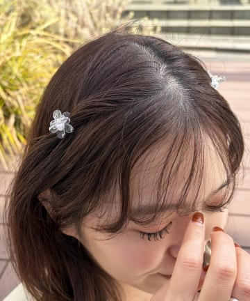 Lattice(ラティス) フラワーミニクリップセット(2P)