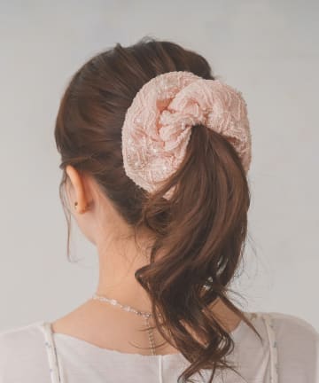 Lattice(ラティス) ビーズシュシュ