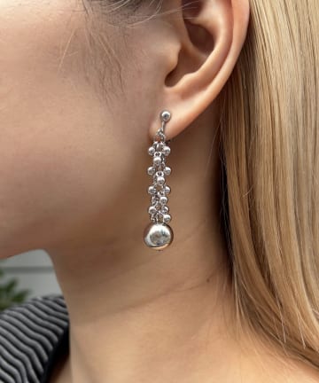 Lattice(ラティス) メタルボールイヤリング