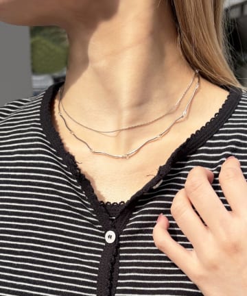 Lattice(ラティス) チェーンネックレスセット(2P)