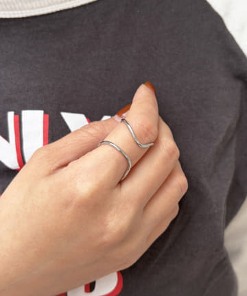 Lattice(ラティス) ＜ステンレス＞ニュアンスデザインリング