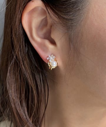 Lattice(ラティス) フラワーイヤリング